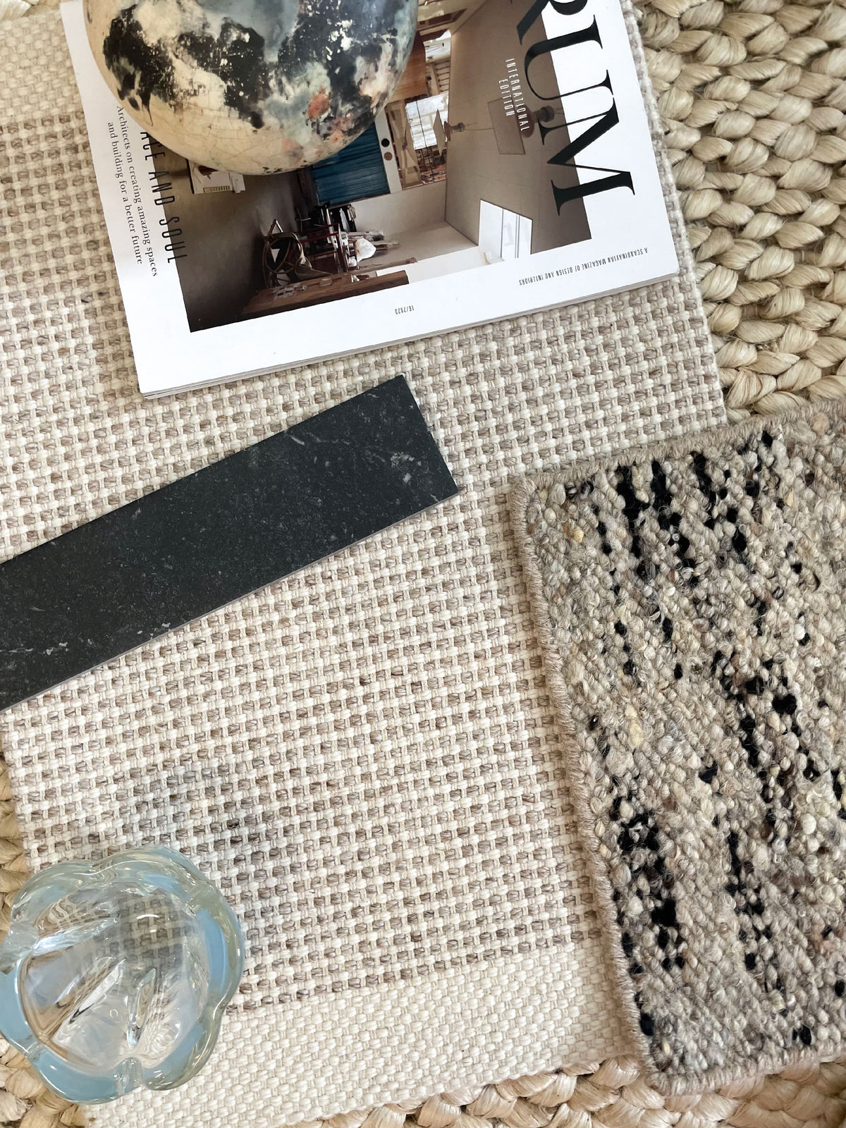 Gino Bisque Rug | Patterned Designer Rugs by Tribe Home
