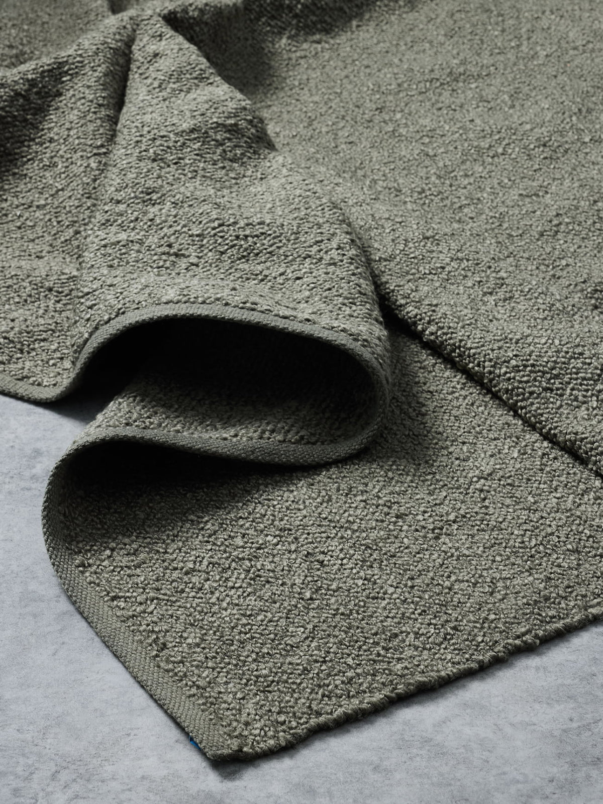 Finn Mud Green Rug | Tribe Home
